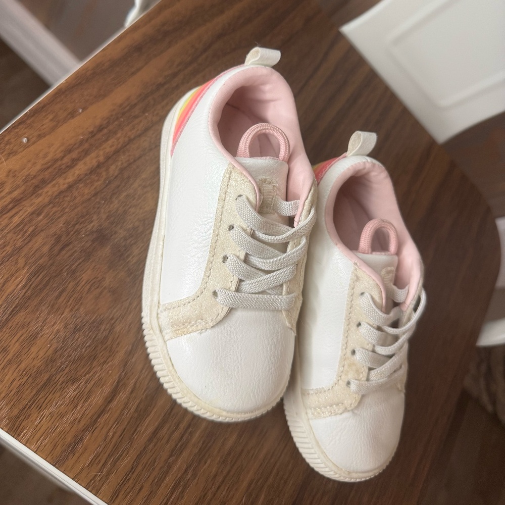 Carters Toddler Rainbow sneakers size 6C